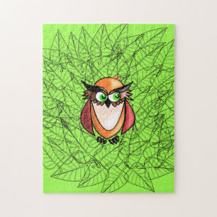 Búho Jigsaw rompecabezas