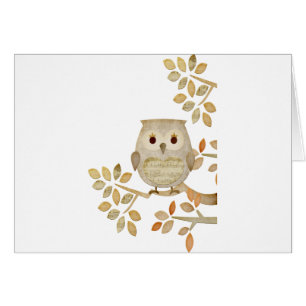 Búho musical del árbol