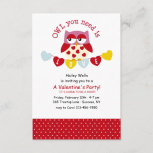 Búho que necesitas es invitación de amor