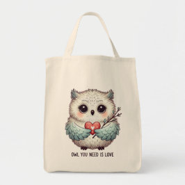 Búho que necesitas es la bolsa de amor