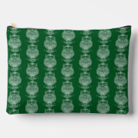 Búho (verde oscuro) - Bolsa de accesorios