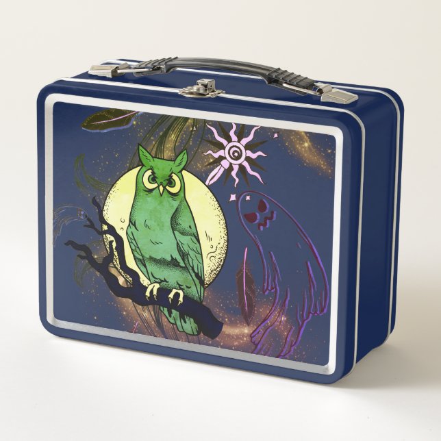 Búho y fantasma (Anverso)