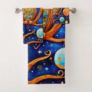 Búhos Celestiales Caprichosos: Estrellas, Luna, Pl