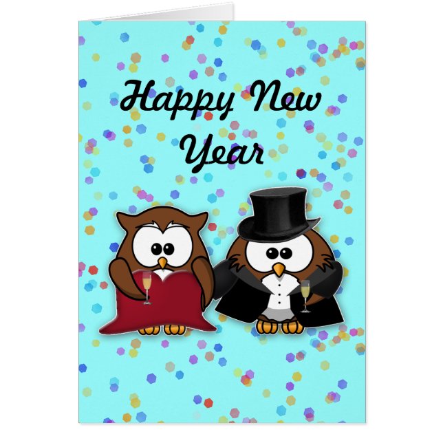 búhos de champaña (Frente)