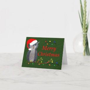 Búhos de Navidad