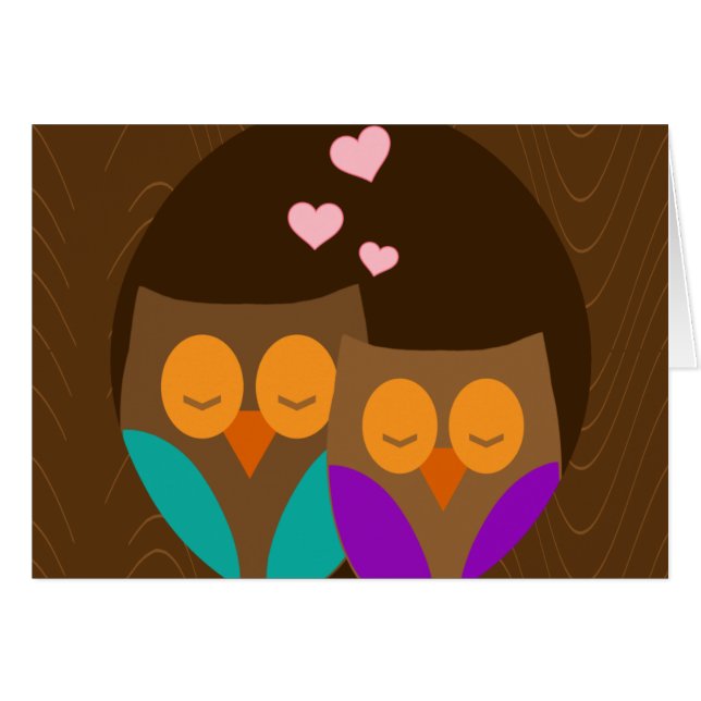 Búhos en una jerarquía (Anverso (Horizontal))