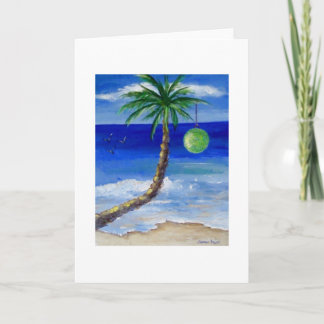 Bulbo del verde de la palma del navidad