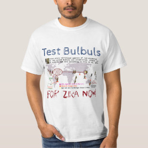Bulbuls de prueba para la camiseta Zika por RoseWr