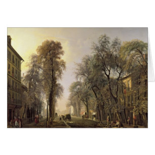 Bulevar Poissonniere en 1834
