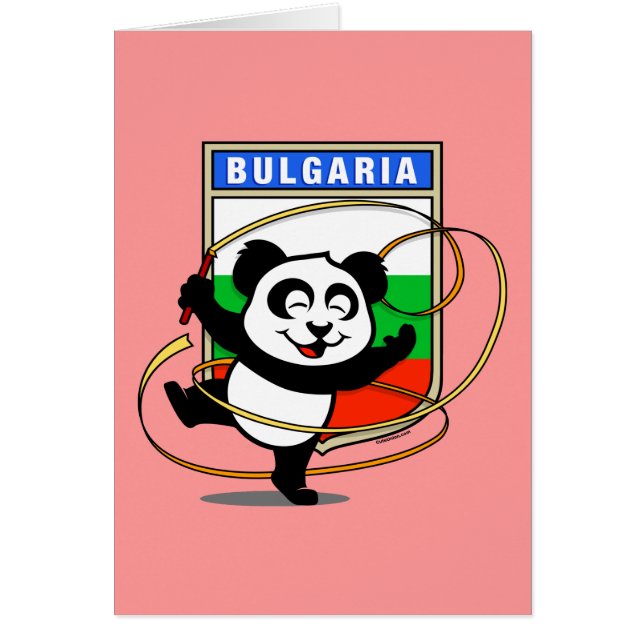 Bulgaria Gimnasia rítmica Panda (Frente)