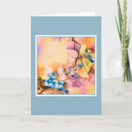 Bulk Blank Greeting Cards | Blueberry Botanical