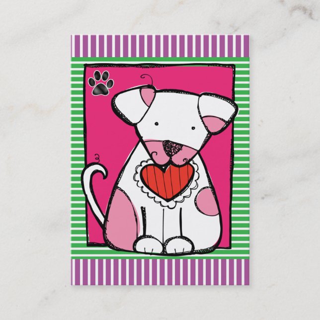 Bulk Valentine en tarjetas de visita - SRF (Anverso)