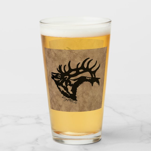 Bull Elk (Anverso (lleno))