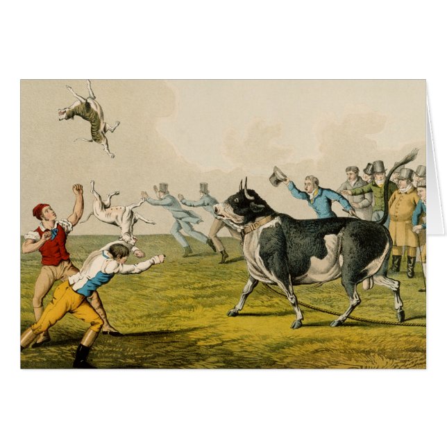 "Bull que hostiga", pub. por Thomas McLean, 1820, (Anverso (Horizontal))
