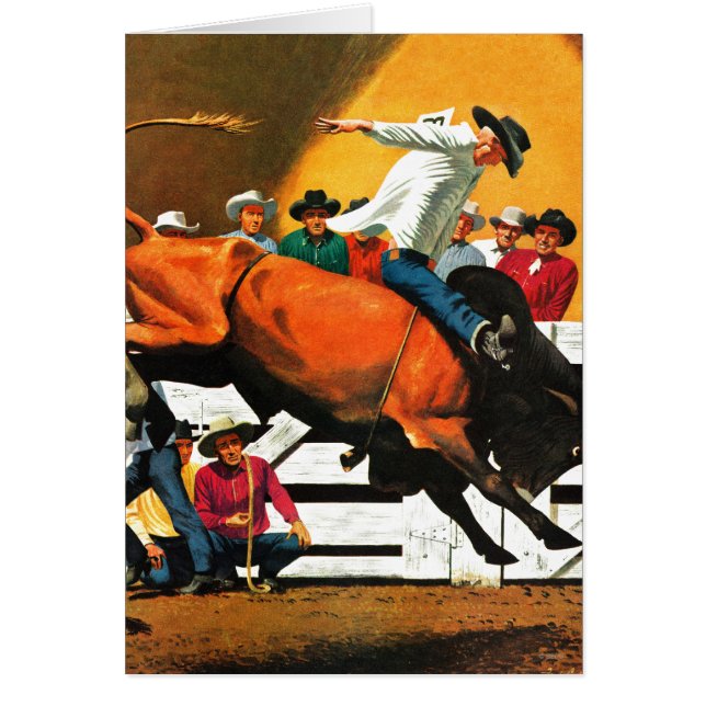 Bull Riding por Fred Ludekens (Frente)