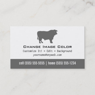 Bull - tarjeta de visita personal