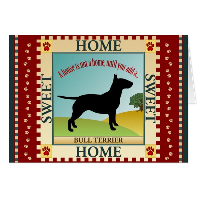 Bull terrier (Anverso (Horizontal))