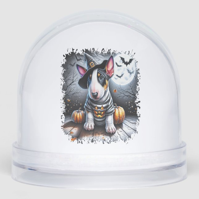 Bull Terrier Dog Halloween (Anverso)