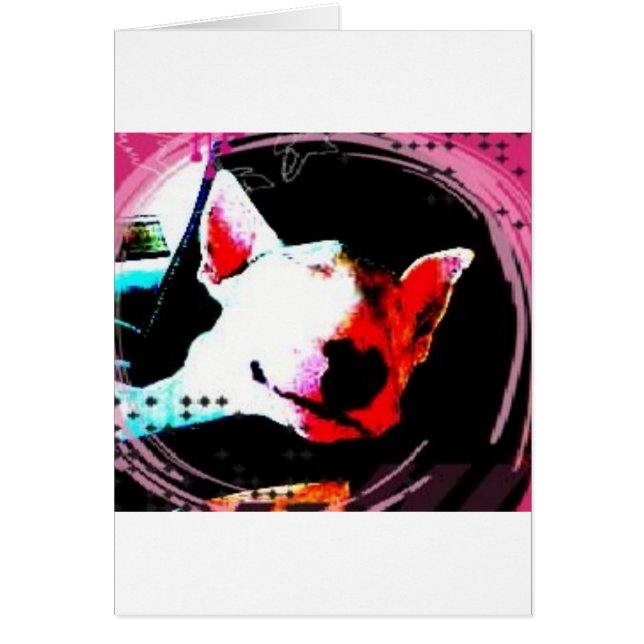 bull terrier en inglés (Frente)