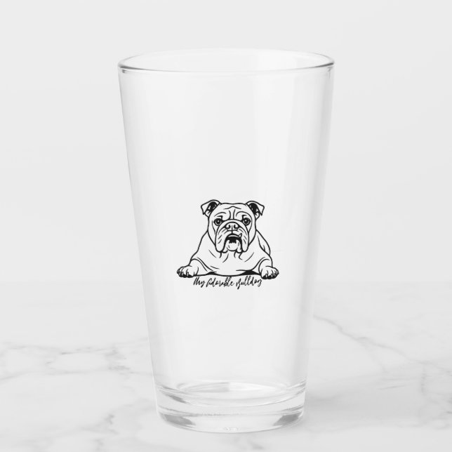 Bulldog adorable (Anverso)