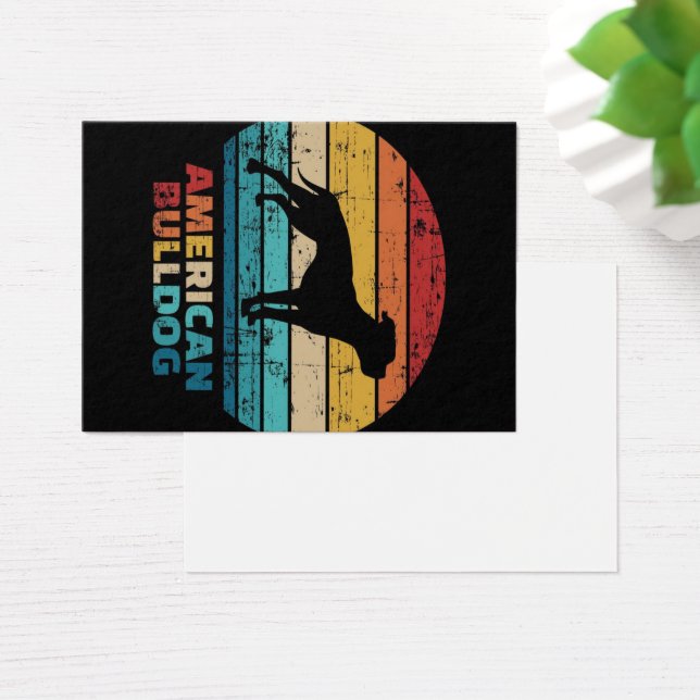 Bulldog americano vintage (Escritorio)