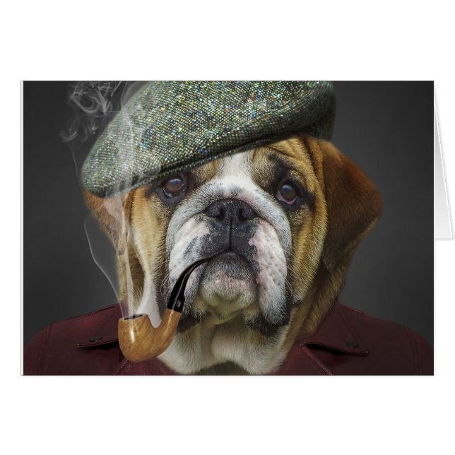 Bulldog con tapón y tubería (Anverso (Horizontal))