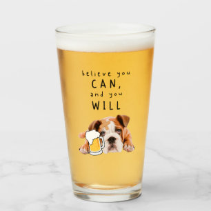 Bulldog de Perro de Cerveza - Cree que puede, y lo