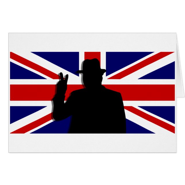 Bulldog de Wiinston Churchill Británicos (Anverso (Horizontal))