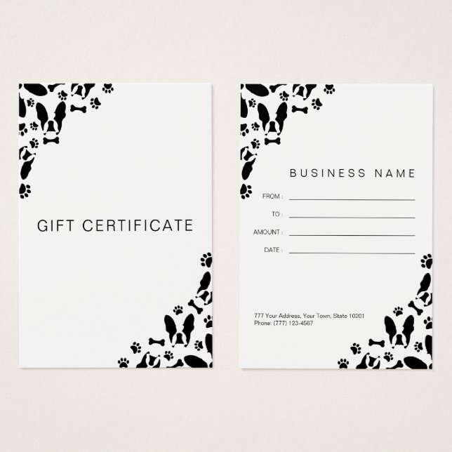 Bulldog francés (Anverso y reverso)