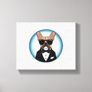 Bulldog francés: arte gracioso