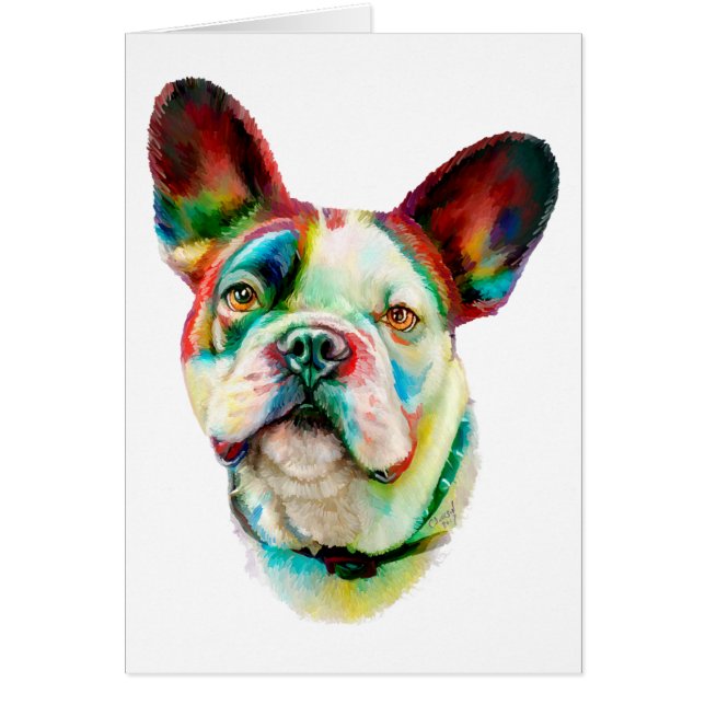 Bulldog francés Bright Bust (Frente)