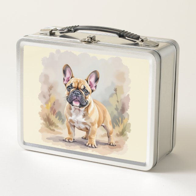 Bulldog Francés Canela Marrón Claro Perrito Francé (Anverso)