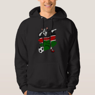 Bulldog francés Dabbing Kenya Fans Jersey Fo