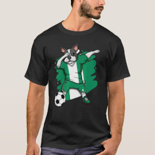 Bulldog francés Dabbing Nigeria Fans Jersey