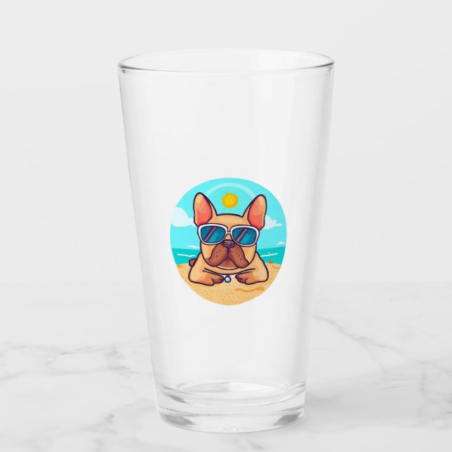 Bulldog francés de vacaciones (Anverso)