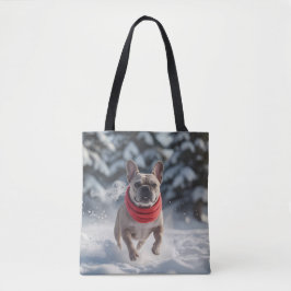 Bulldog francés elegante bolsa de tocador