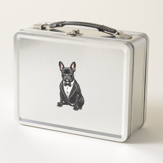 Bulldog Francés en Esmoquin (Anverso)