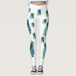Bulldog francés Mandala Art Personalizados Legging