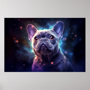 Bulldog francés Mascota de perro animal arte de ga