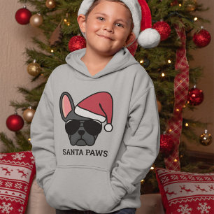 Bulldog Francés Negro de Navidad