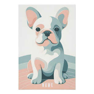 Bulldog francés poster de Cute