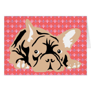 Bulldog francés rosa