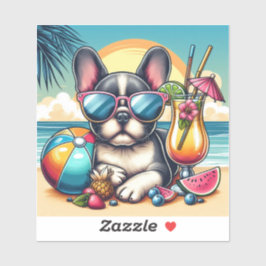 Bulldog francés Vinyl Pegatina