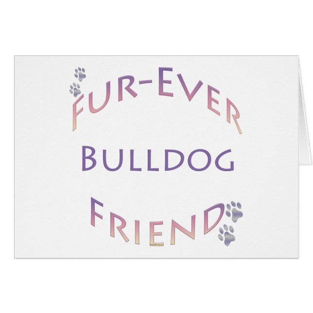Bulldog Furever (Anverso (Horizontal))