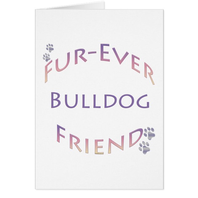 Bulldog Furever (Frente)
