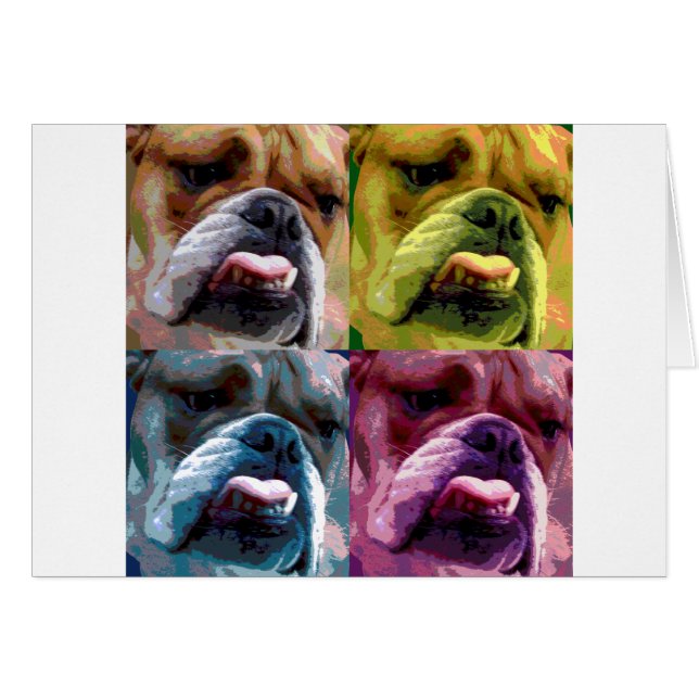 Bulldog inglés (Anverso (Horizontal))
