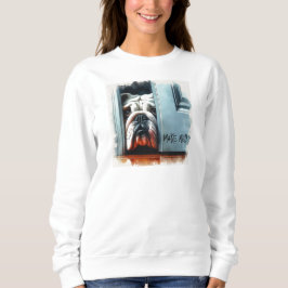¡Bulldog inglés Hazme! Sudadera femenina