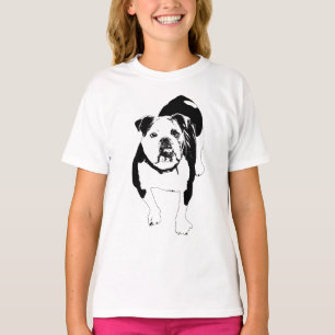 Bulldog Urbano, Camiseta Fuerte Vector