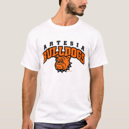 Bulldoges de Artesia fletando camiseta