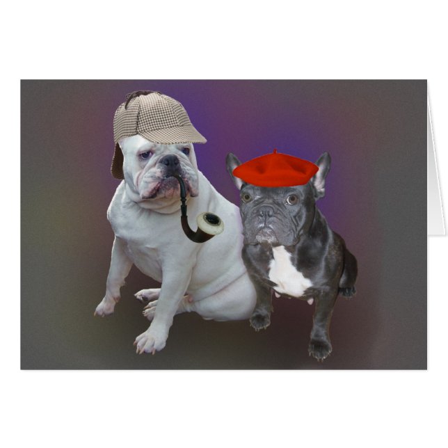 Bulldoges ingleses y franceses (Anverso (Horizontal))